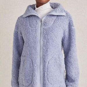 Haven Well Within blue Sherpa jacket size XS